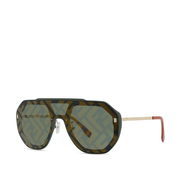 FENDI FF Evolution Mask Sunglasses with Case, Full Inclusion, New, 142mm - Picture 1 of 14